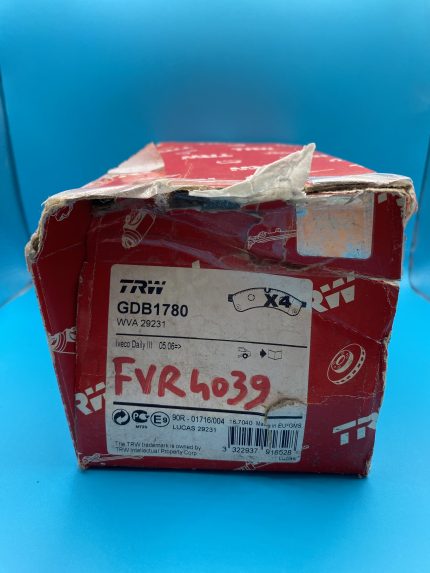 PASTICCHE ANTERIORI TRW IVECO DAILY 05/06>